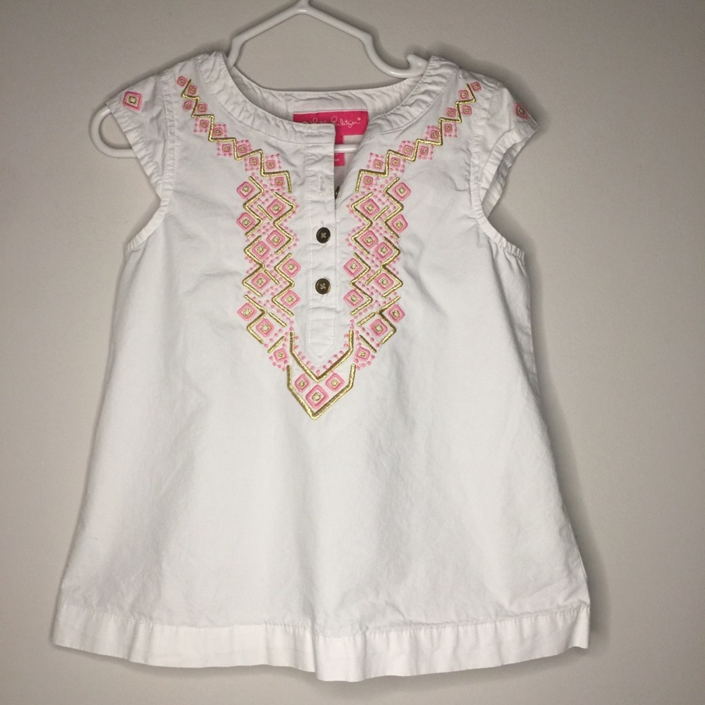 Lilly Pulitzer for Target Girls Sleeveless Top - Picture 1 of 6